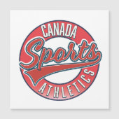 Canada Sports Athletic red logo (Voorkant)