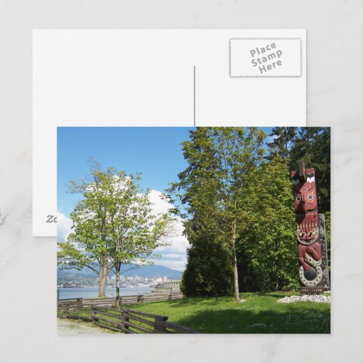 CANADA, Stanley Park, Vancouver, BC Briefkaart (Voorkant / Achterkant)