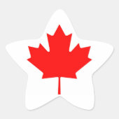 CANADA STER STICKER (Voorkant)