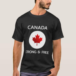 Canada Sterk en gratis T-shirt