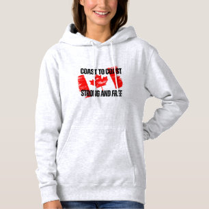 Canada sterk en vrij hoodie