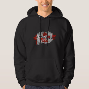 "Canada Sterk en vrij" Mannen Hoodie