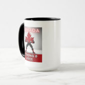 Canada Sterk & Gratis Mok (Voorkant links)