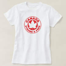 Canada Sterk & Gratis T-shirt