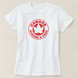 Canada Sterk & Gratis T-shirt