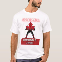 Canada Sterk & Gratis T-shirt