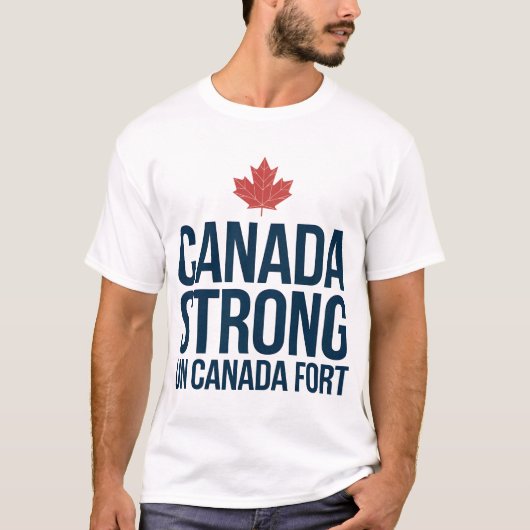 Canada Sterk VN-fort T-shirt (Voorkant)