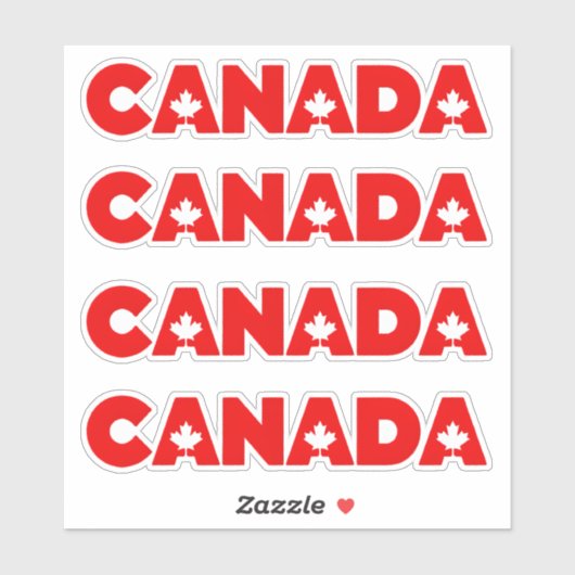 Canada Sticker (Vel)