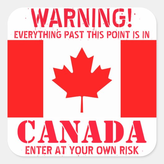 Canada Sticker (Voorkant)