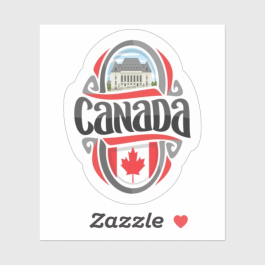 Canada Sticker (Vel)