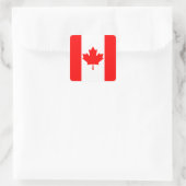 Canada-Sticker Vierkante Sticker (Tas)
