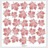Canada stickers Esdoornblad Raamsticker Stickers (Vel)