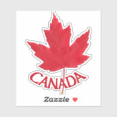 Canada Stickers Whimsy Canada Decal Stickers (Vel)
