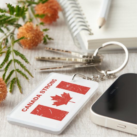 Canada Strong Sleutelhanger (Voorkant Rechts)