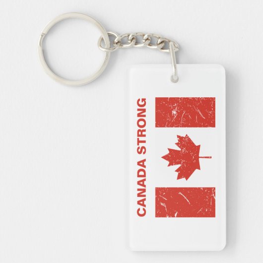 Canada Strong Sleutelhanger (Voorkant)