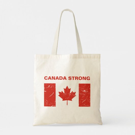 Canada Strong Tote Bag (Achterkant)