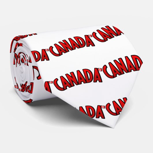 Canada Stropdas (Opgerold)