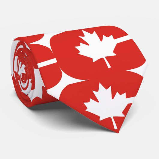 Canada Stropdas (Opgerold)