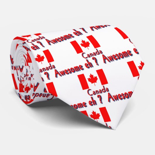 Canada Stropdas (Opgerold)