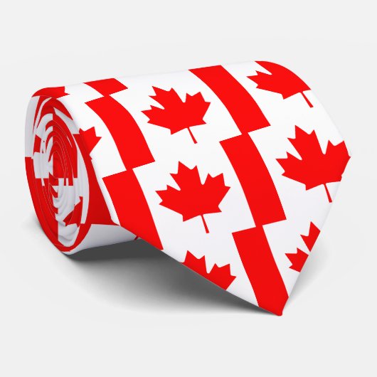 Canada Stropdas (Opgerold)