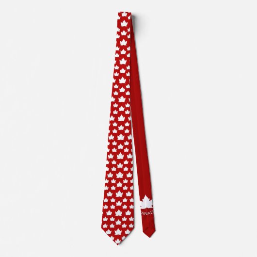 Canada Stropdassen Fun Canada Souvenir Neckties (Voorkant)