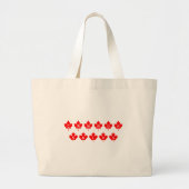 Canada Sucks Grote Tote Bag (Voorkant)