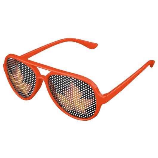 Canada Sunbril Fun Canada Souvenir Costume Gift Aviator Zonnebril (Gekanteld)