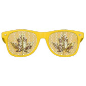 Canada Sunbril Fun Canada Souvenir Costume Gift Retro Zonnebril (Voorkant)