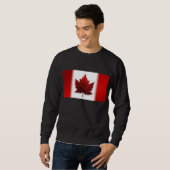 Canada Sweatshirt Canada Flag Souvenir Sweatshirt (Voorkant volledig)
