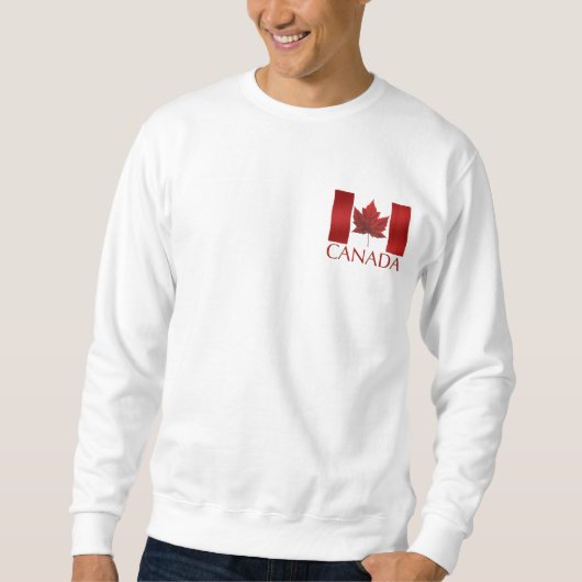 Canada Sweatshirt Canada Flag Souvenir Sweatshirt (Voorkant)