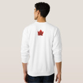 Canada Sweatshirt Canada Flag Souvenir Sweatshirt (Achterkant volledig)