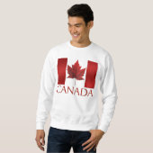 Canada Sweatshirt Canada Flag Souvenir Sweatshirt (Voorkant volledig)