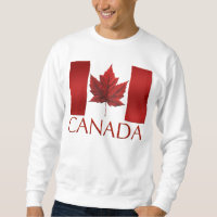 Canada Sweatshirt Canada Flag Souvenir Sweatshirt