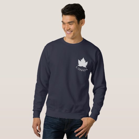 Canada Sweatshirt Canada Flag Souvenir Sweatshirt (Voorkant volledig)