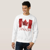 Canada Sweatshirt Canada Flag Souvenir Sweatshirt (Voorkant volledig)