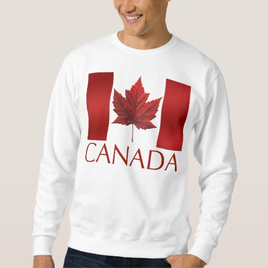 Canada Sweatshirt Canada Flag Souvenir Sweatshirt (Voorkant)