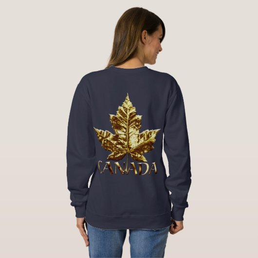 Canada Sweatshirt Gold Medal Women's Shirt (Achterkant volledig)