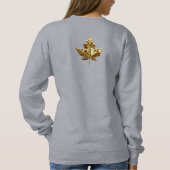 Canada Sweatshirt Gold Medal Women's Shirt (Achterkant)
