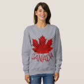 Canada Sweatshirt Women's Canada Shirten Customize (Voorkant volledig)