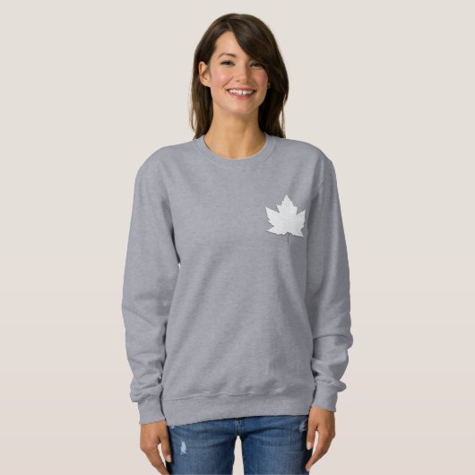 Canada Sweatshirt Women's Canada Shirten Customize (Voorkant volledig)