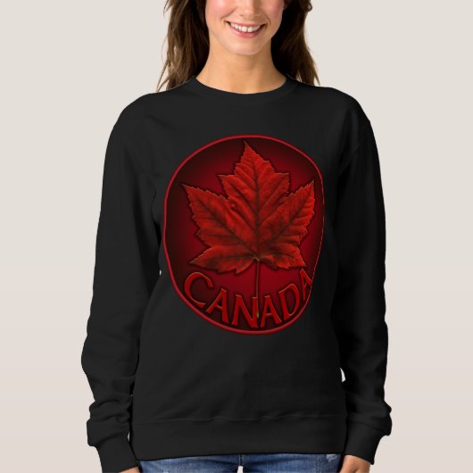 Canada Sweatshirt Women's Canada Shirten Customize (Voorkant)