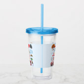 Canada Symbolen Acryl Drinkbeker (Rechts)