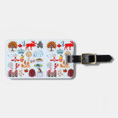 Canada Symbolen Bagagelabel (Voorkant horizontaal)