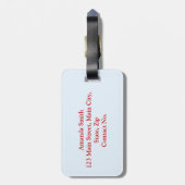 Canada Symbolen Bagagelabel (Achterkant verticaal)