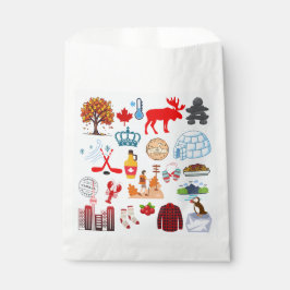 Canada Symbolen Bedankzakje