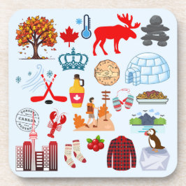 Canada Symbolen Bier Onderzetter