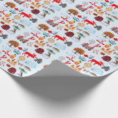 Canada Symbolen Cadeaupapier (Hoek)