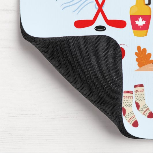 Canada Symbolen Muismat (Hoek)