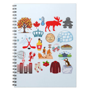Canada Symbolen Notitieboek