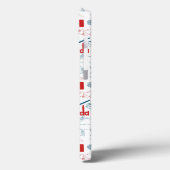 Canada | Symbolen Patroon Case-Mate iPhone Case (Achterkant / Links)
